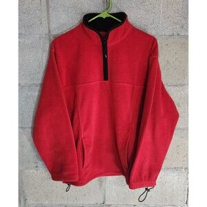 Alpine Tek by Palmetto's Vintage Pullover Fleece Women's Sweatshirt Red Size M